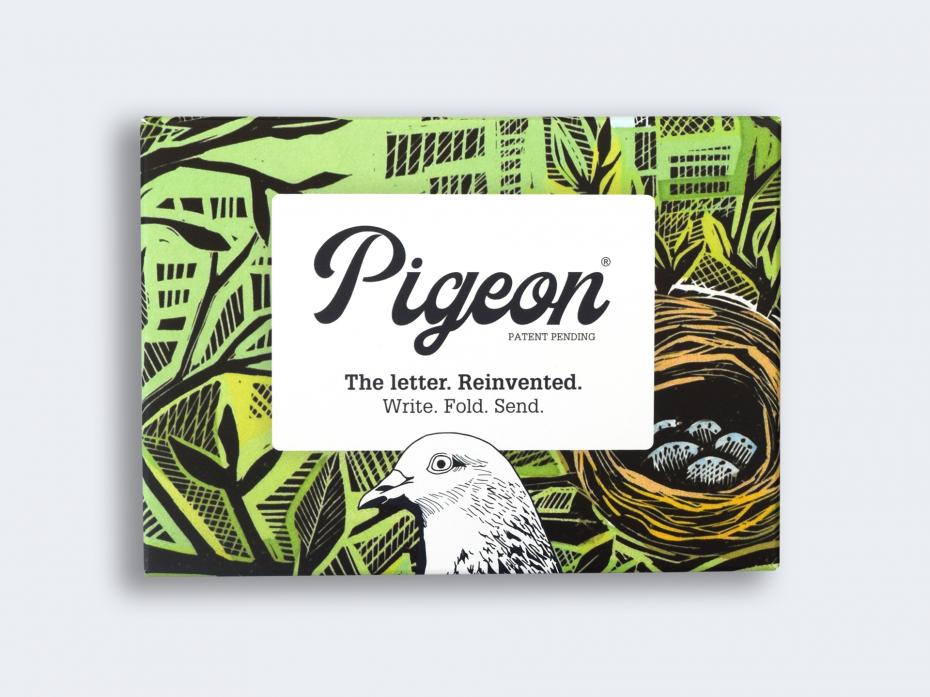 Pigeon - Wonderfully Wild pack, illustrated by Angela Harding